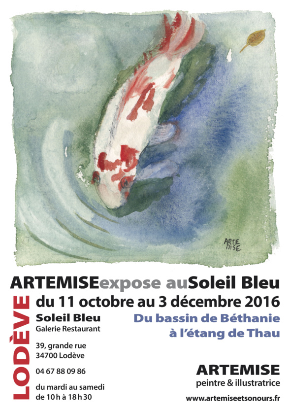 Artemise - Exposition au SOLEIL BLEU à LODÈVE