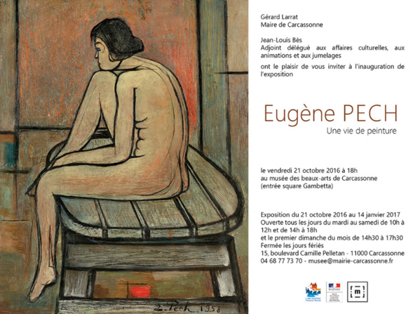 EXPOSITION EUGENE PECH - Carcassonne