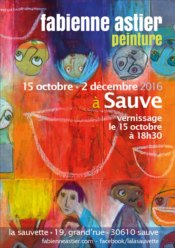 Peintures Fabienne ASTIER à SAUVE