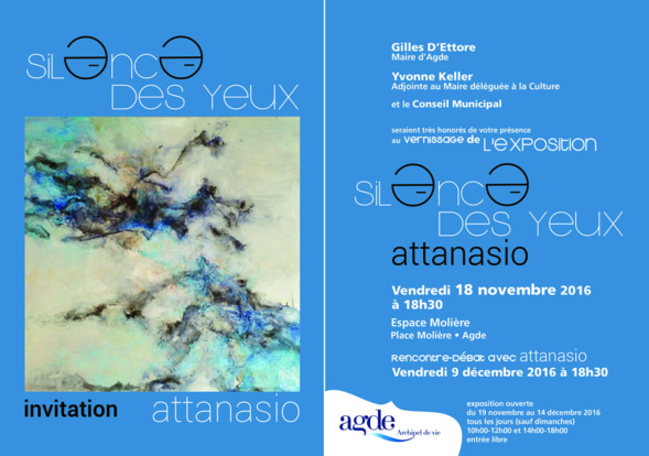 Exposition à Agde de Raymond ATTANASIO