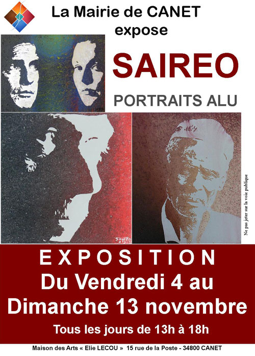 Exposition  de SAIREO à  CANET