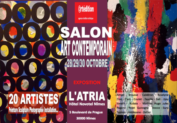 Salon d'Art Contemporain - Nîmes à L'ATRIA