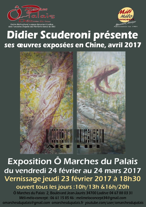 Didier Scuderoni - expose à Lodève