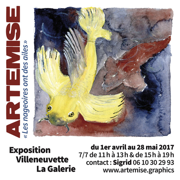 Exposition Artemise à la Galerie de Villeneuvette