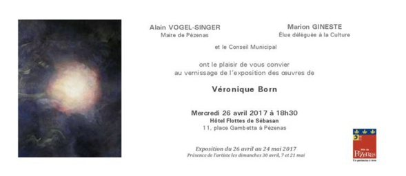 Exposition de Véronique BORN à PÉZENAS