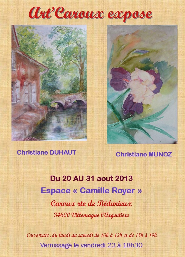 Art'Caroux expose