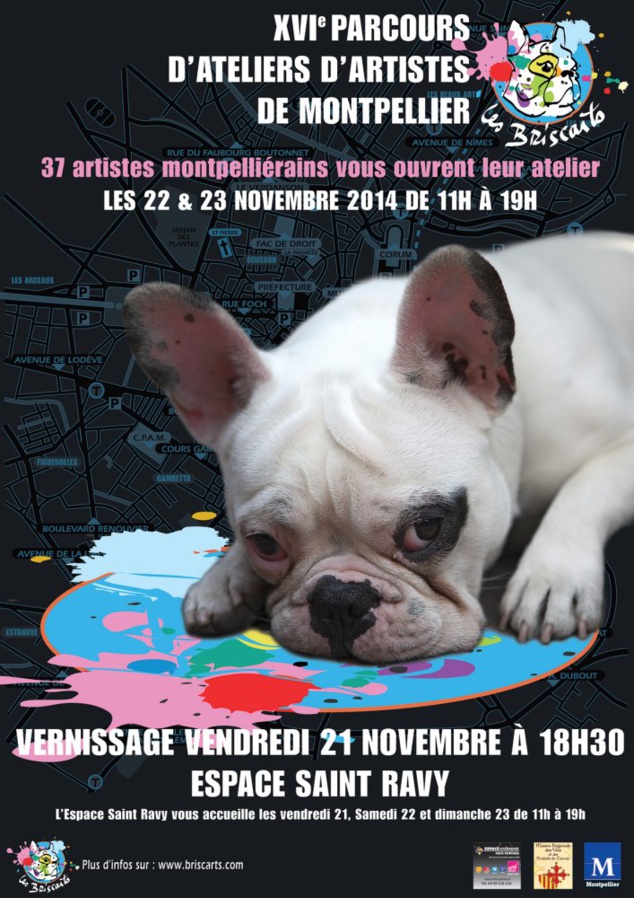 XVI° parcours d'ateliers d'artistes de Montpellier