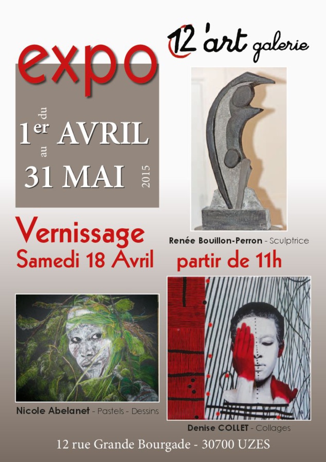 12'ART Galerie expose à Uzes