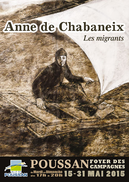 Anne de Chabaneix expose à Poussan