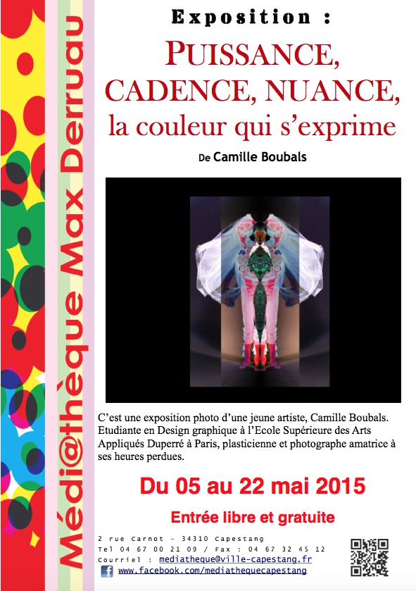 Camille Boubals expose à Capestang