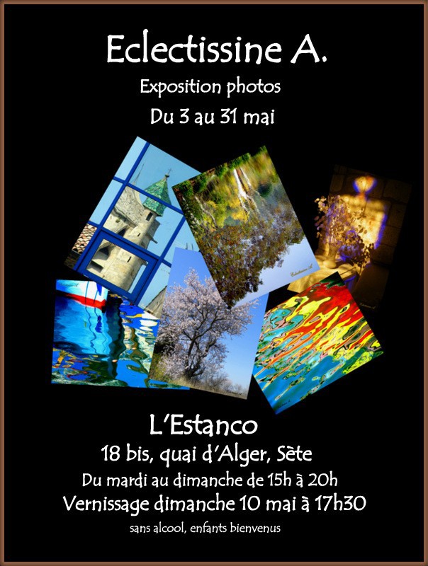 Eclectissine A. expose ses photographies à Sète