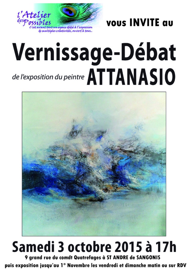 Attanasio expose à Saint-André-de-Sangonis