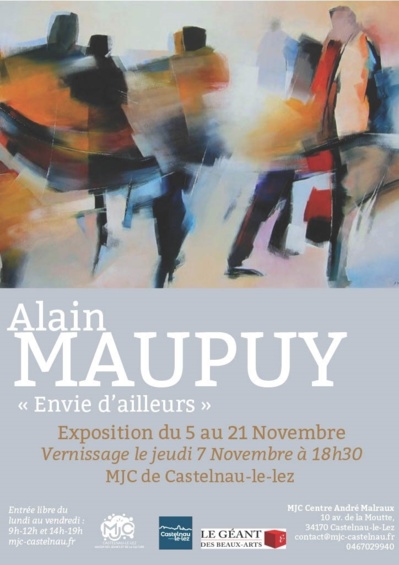 EXPOSITION   ALAIN MAUPUY