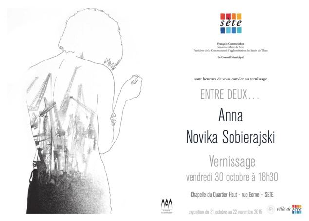 Anna Novika Sobierajski expose à Sète