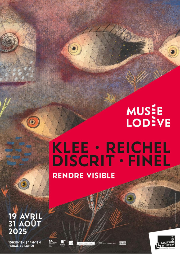 Exposition : Reichel . Klee . Discrit . Finel - Musée de Lodève