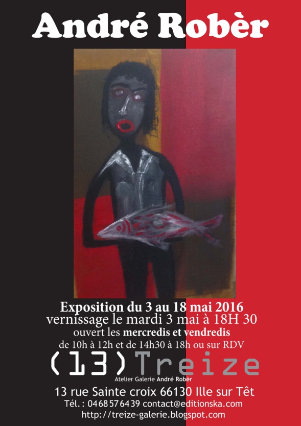 André Robèr expose à Ille-sur-Têt (66130)