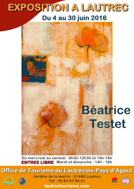 Exposition de Béatrice TESTET à LAUTREC