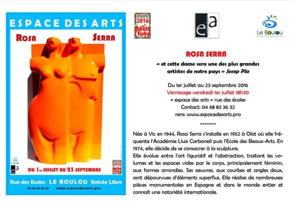 ROSA SERRA expose au Boulou