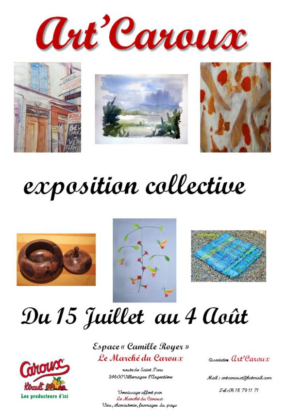 Exposition collective à Art CAROUX