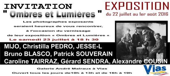 "Ombres et lumières" exposition photo - Vias