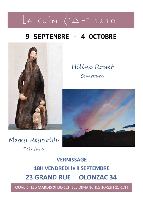 Exposition au Coin d'Art Olonzac