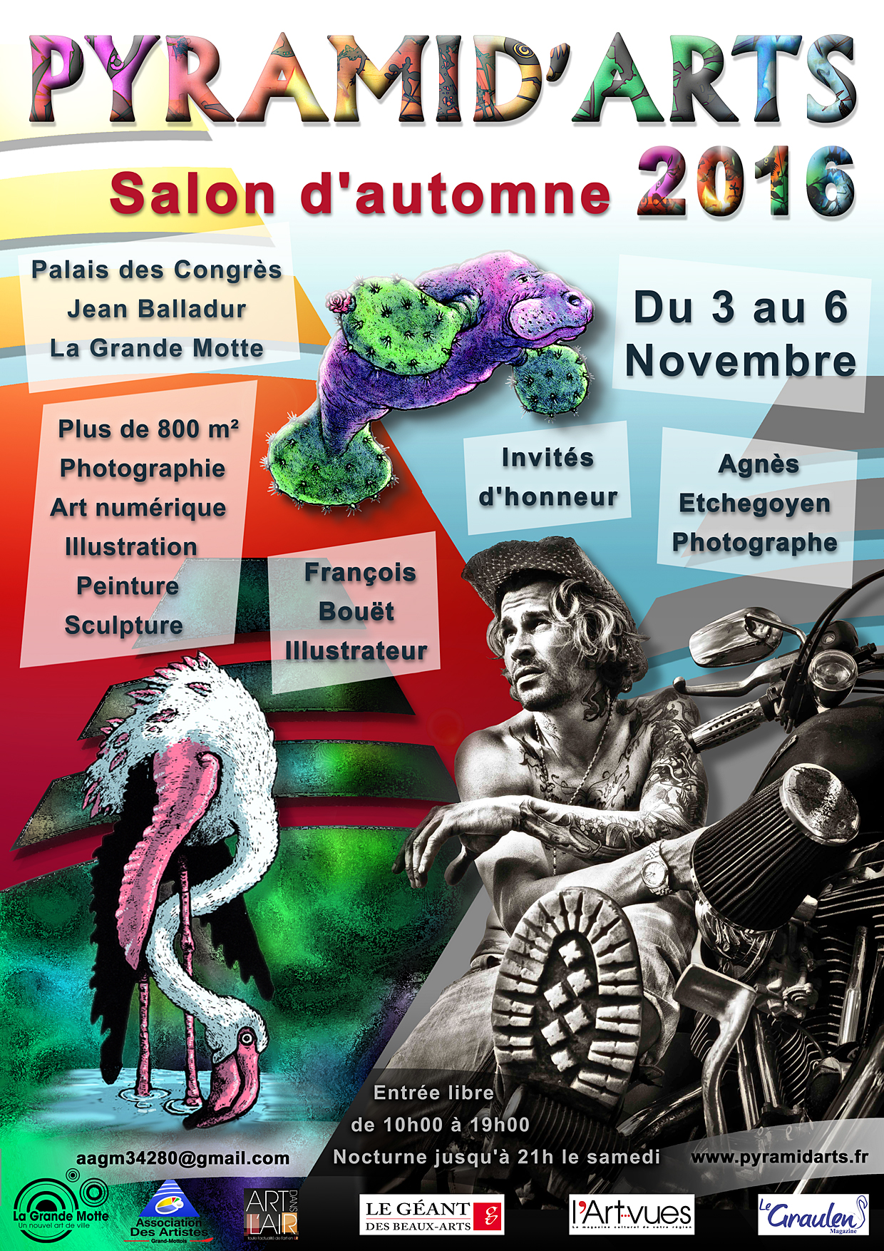 Pyramid'Art - salon d'automne 2016 - La Grande Motte