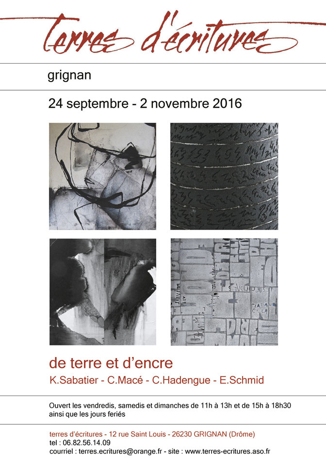 Galerie Terres d'Ecritures - Grignan