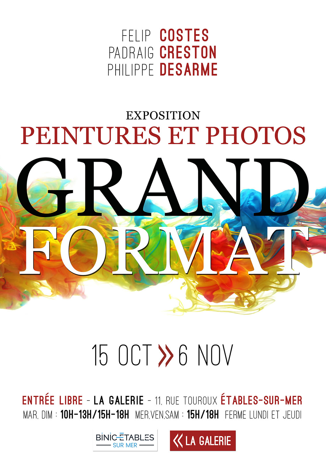 Exposition GRAND FORMAT à Etables sur Mer