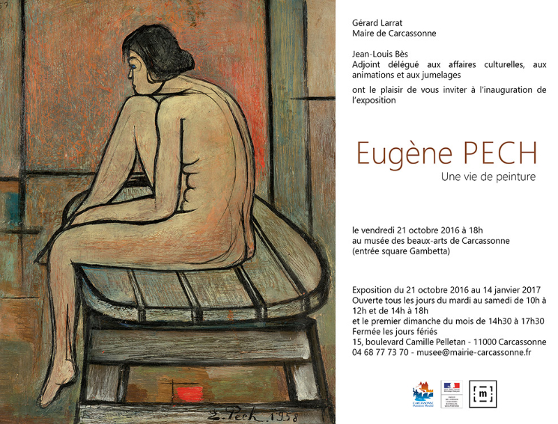 EXPOSITION EUGENE PECH - Carcassonne