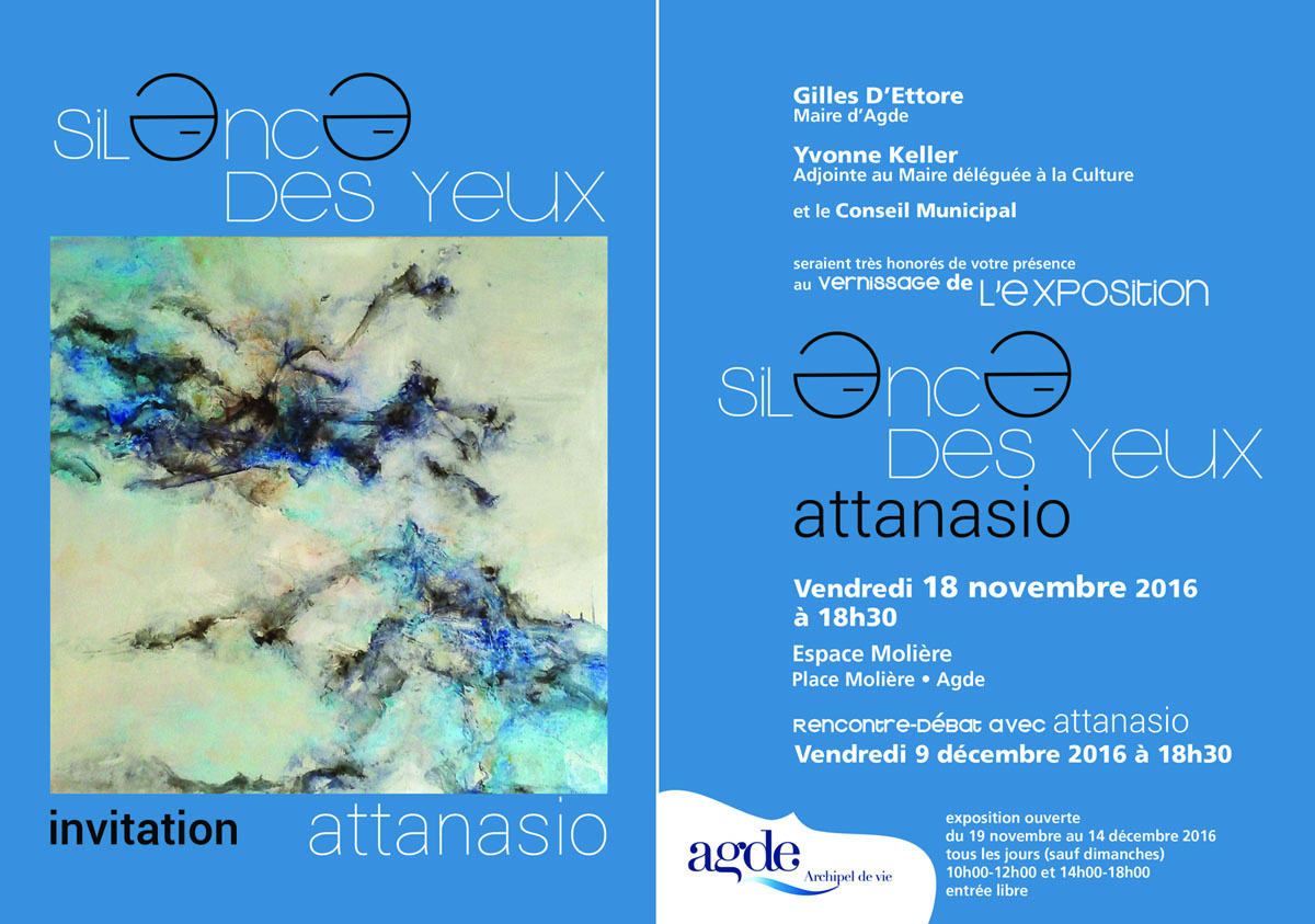 Exposition à Agde de Raymond ATTANASIO