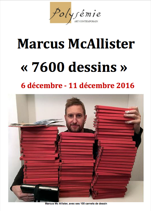 Marcus McAllister rue des Recollets à Paris