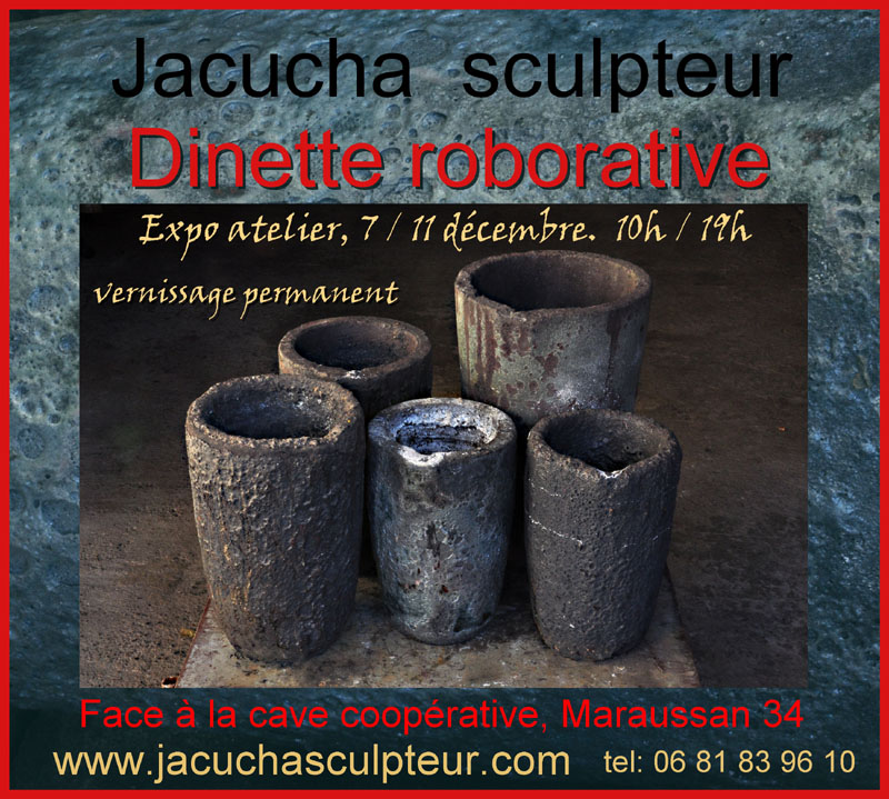 Exposition atelier de sculpture Michel Jacucha - Maraussan