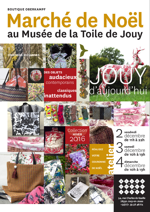 Marché de Noël du Musée de la Toile de Jouy - Jouy en Josas