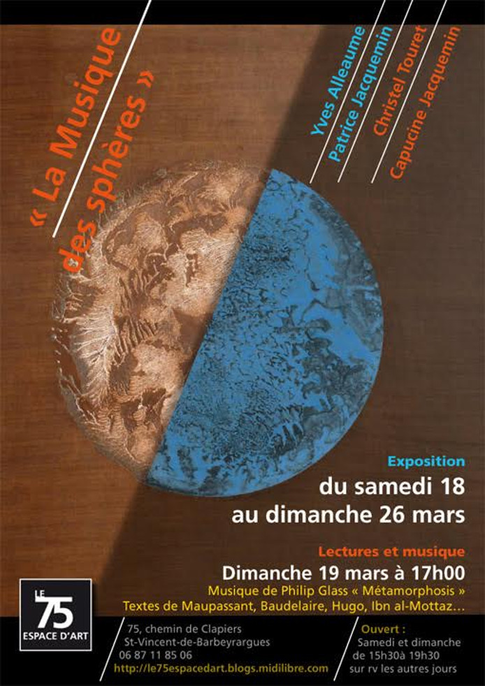 Exposition, Lecture et musique - Saint Vincent de Barbeyrargues