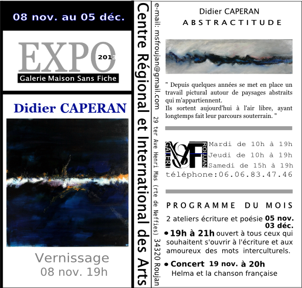 Didier Caperan expose