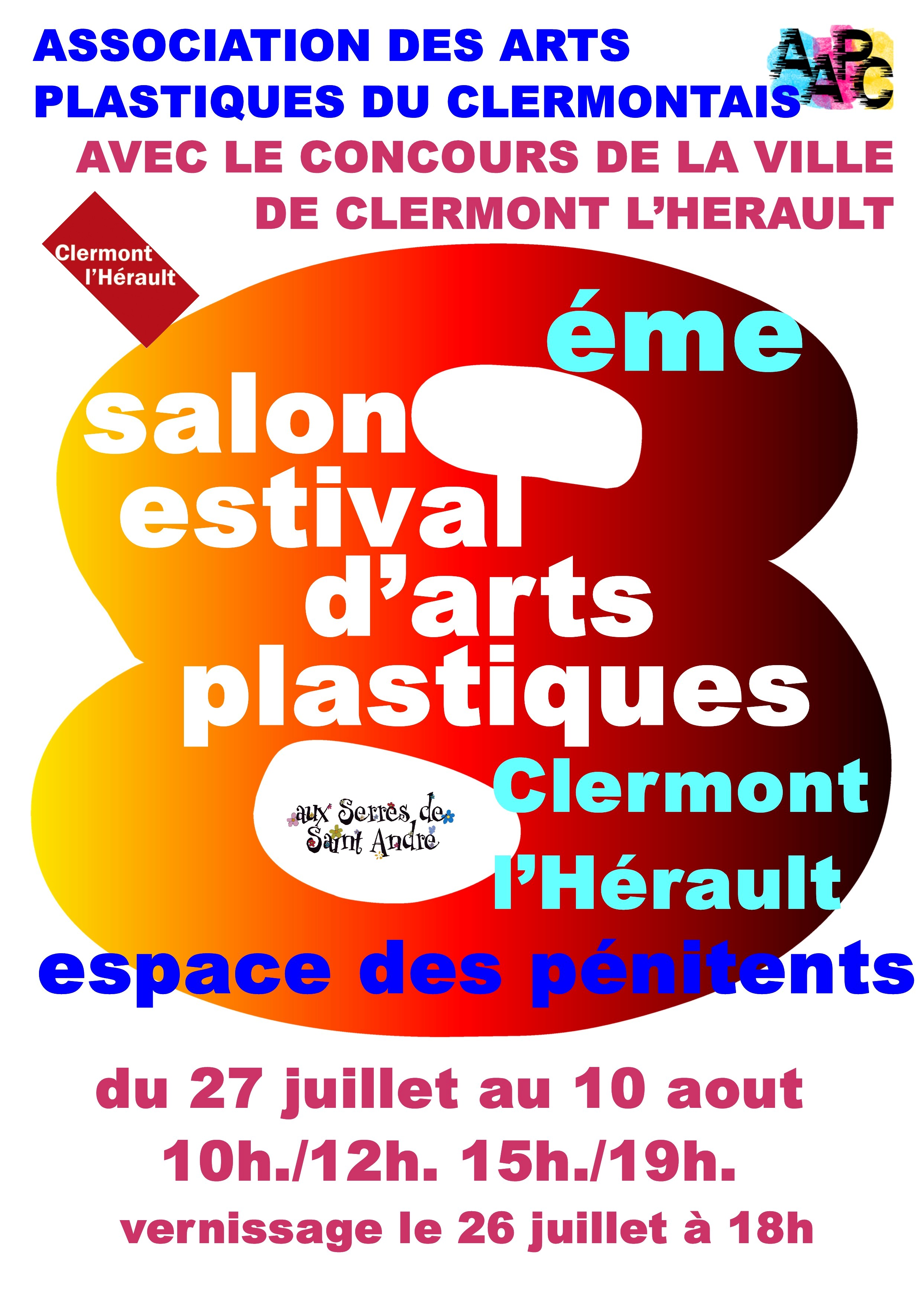 Salon estival d'art plastique à Clermont-l'Hérault