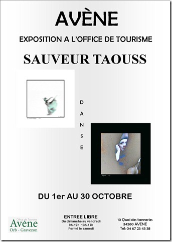 Sauveur Taouss expose à Avène