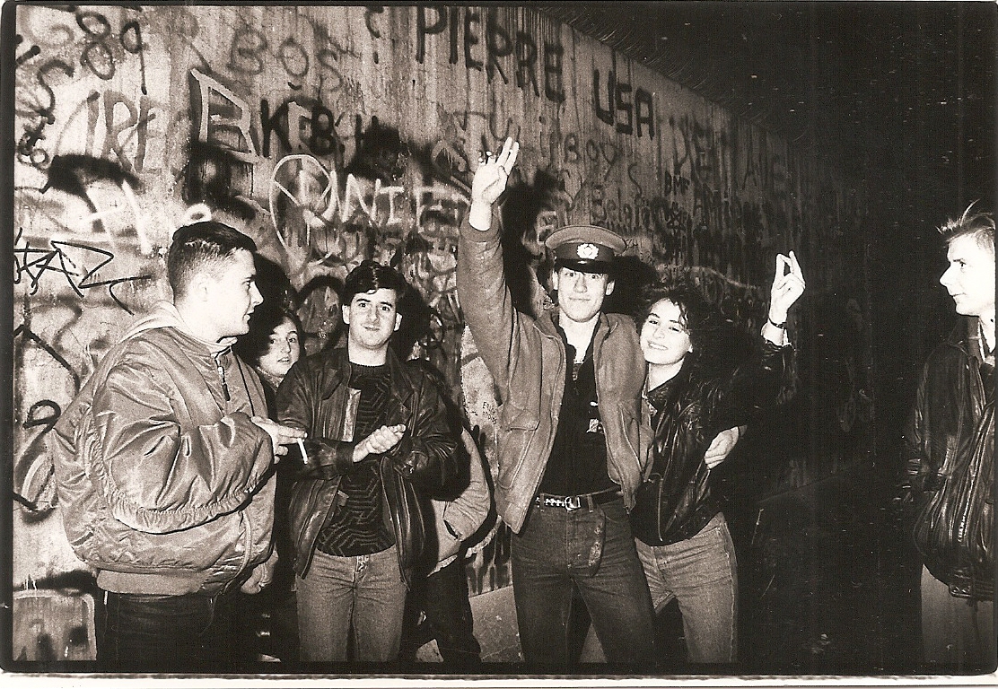 La chute du mur de Berlin 1989