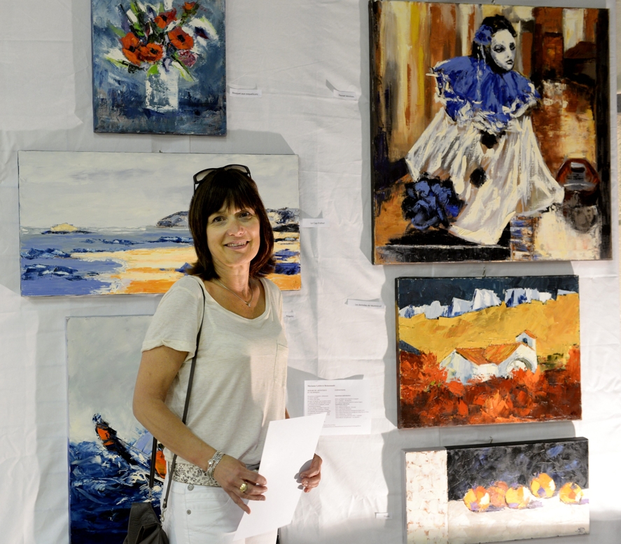 Marianne Boissonnade - lauréate du prix du jury "peinture"