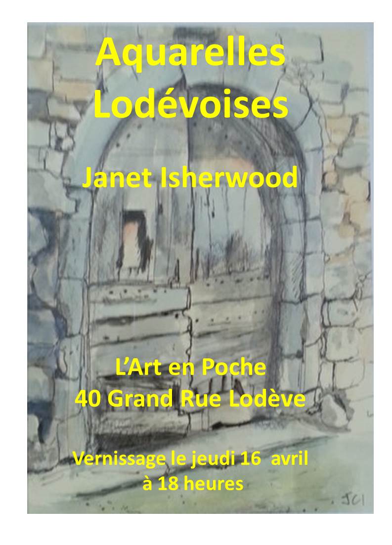 Janet Isherwood expose à Lodève