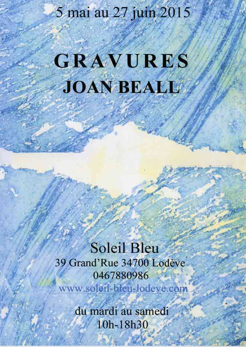 Gravures de Joan Beall à Lodève