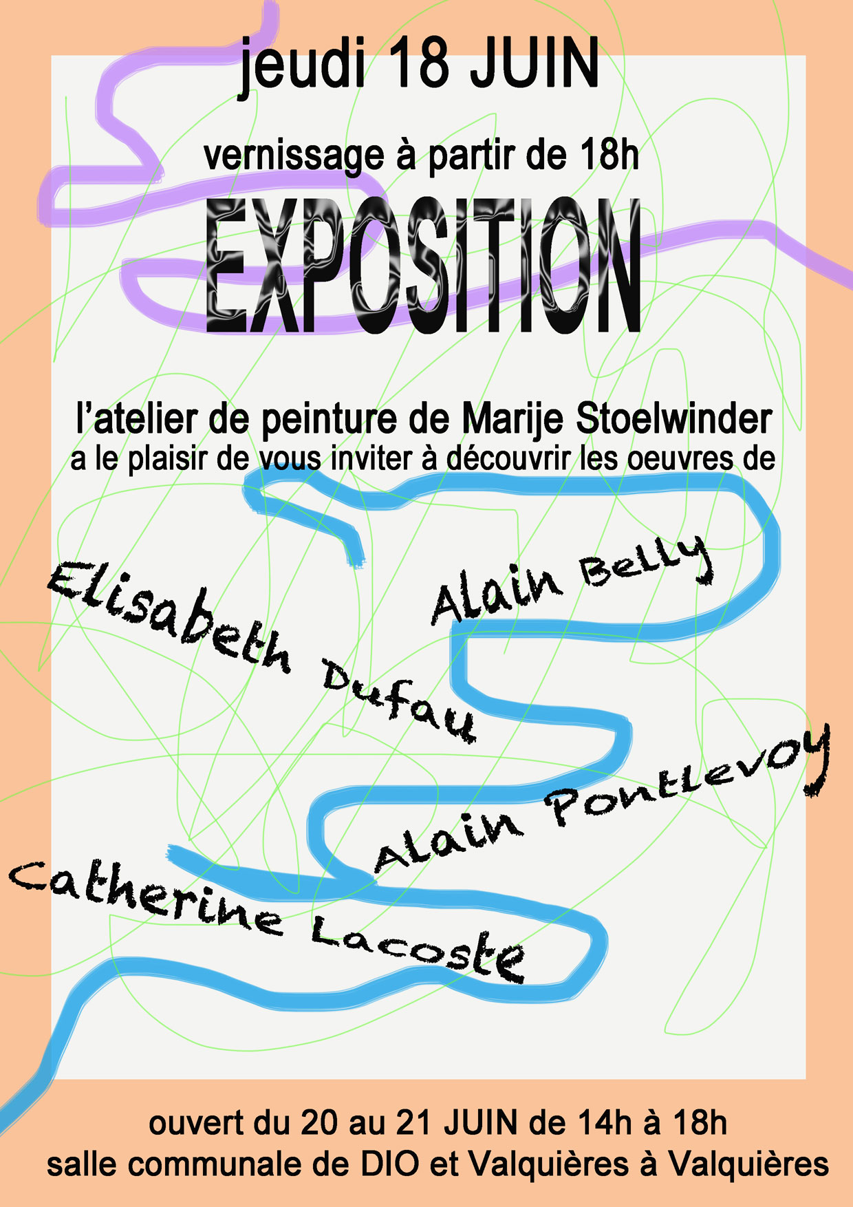 Expositions & Stages dessins et peintures