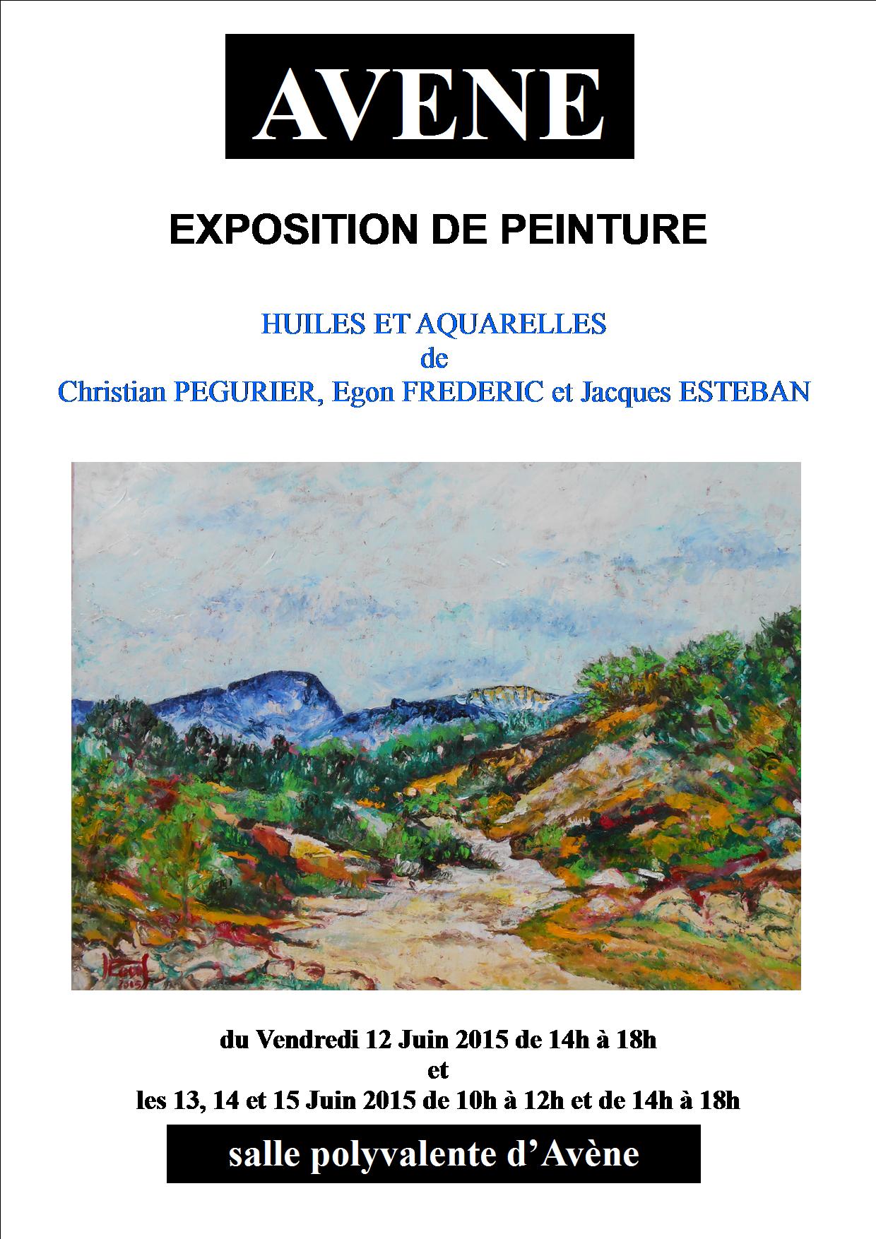 Exposition à Avène à la Salle Polyvalente