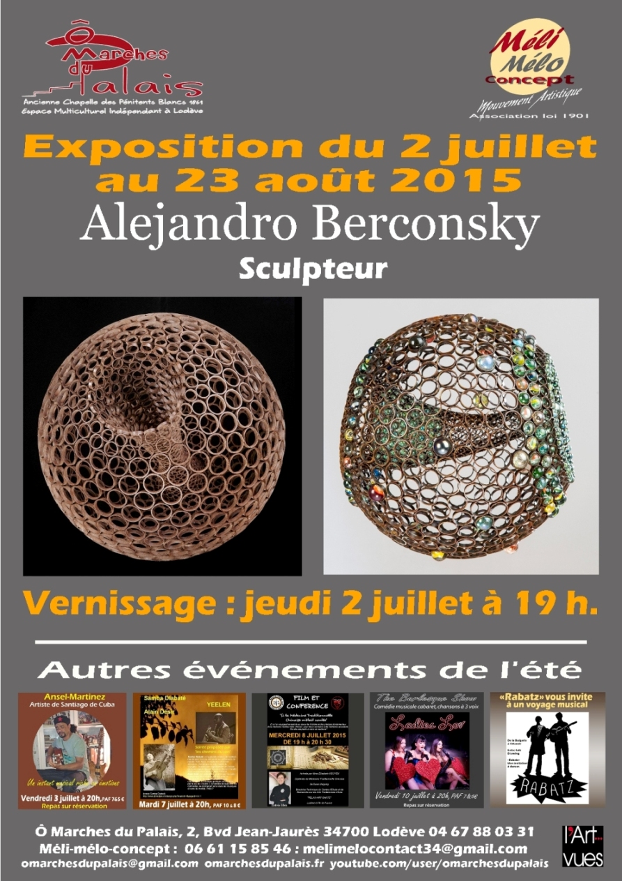 Alejandro Berconsky expose à Lodève