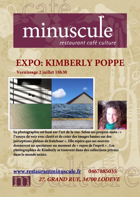 Kimberly Poppe expose à Lodève