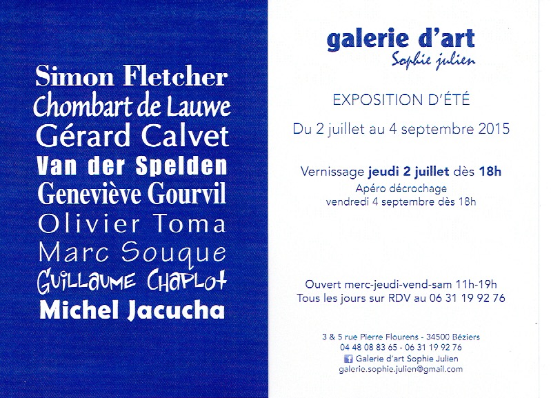 Galerie d'Art Sophie Julien à Béziers