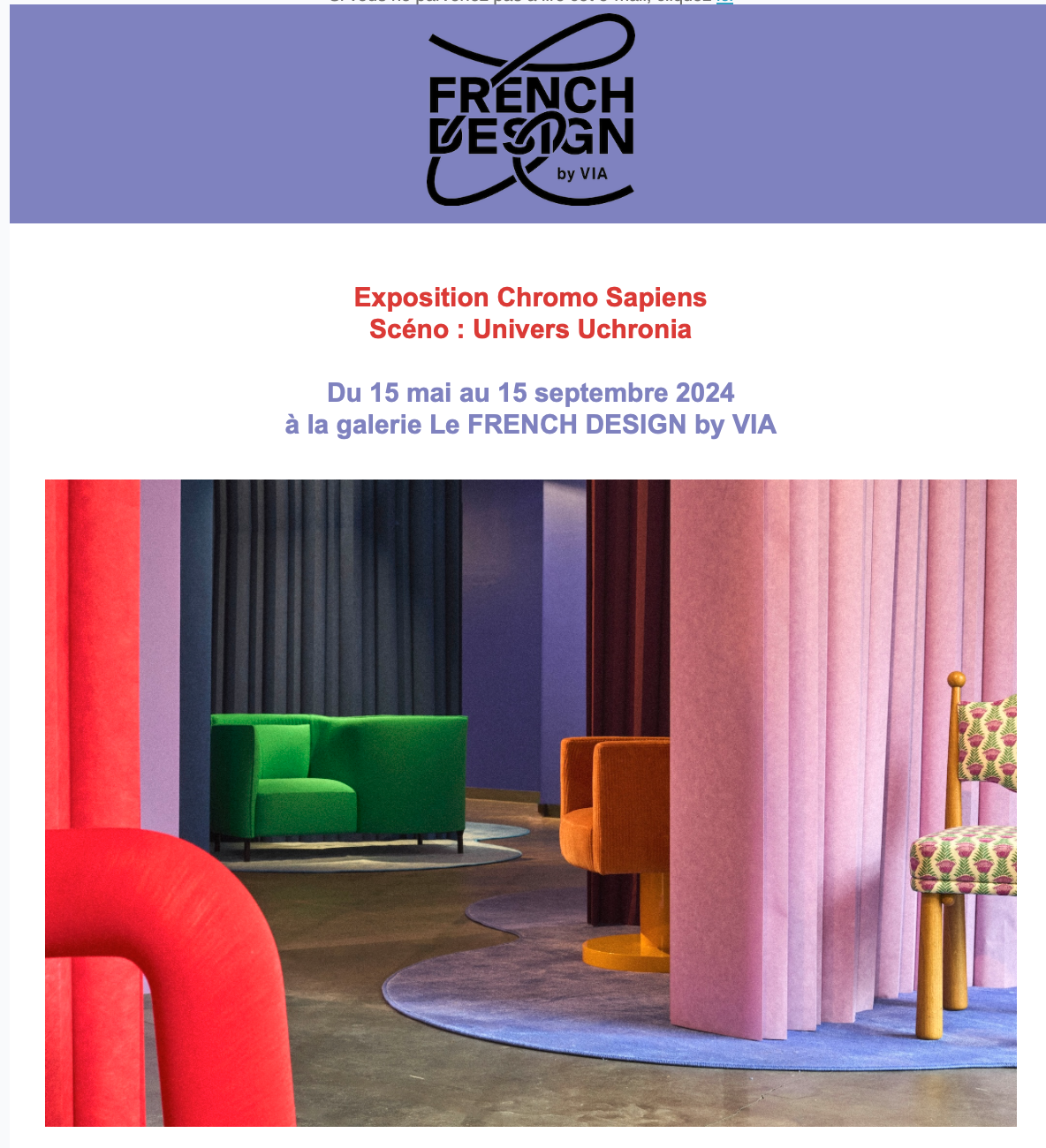 Exposition CHROMO SAPIENS - Petite Couronne