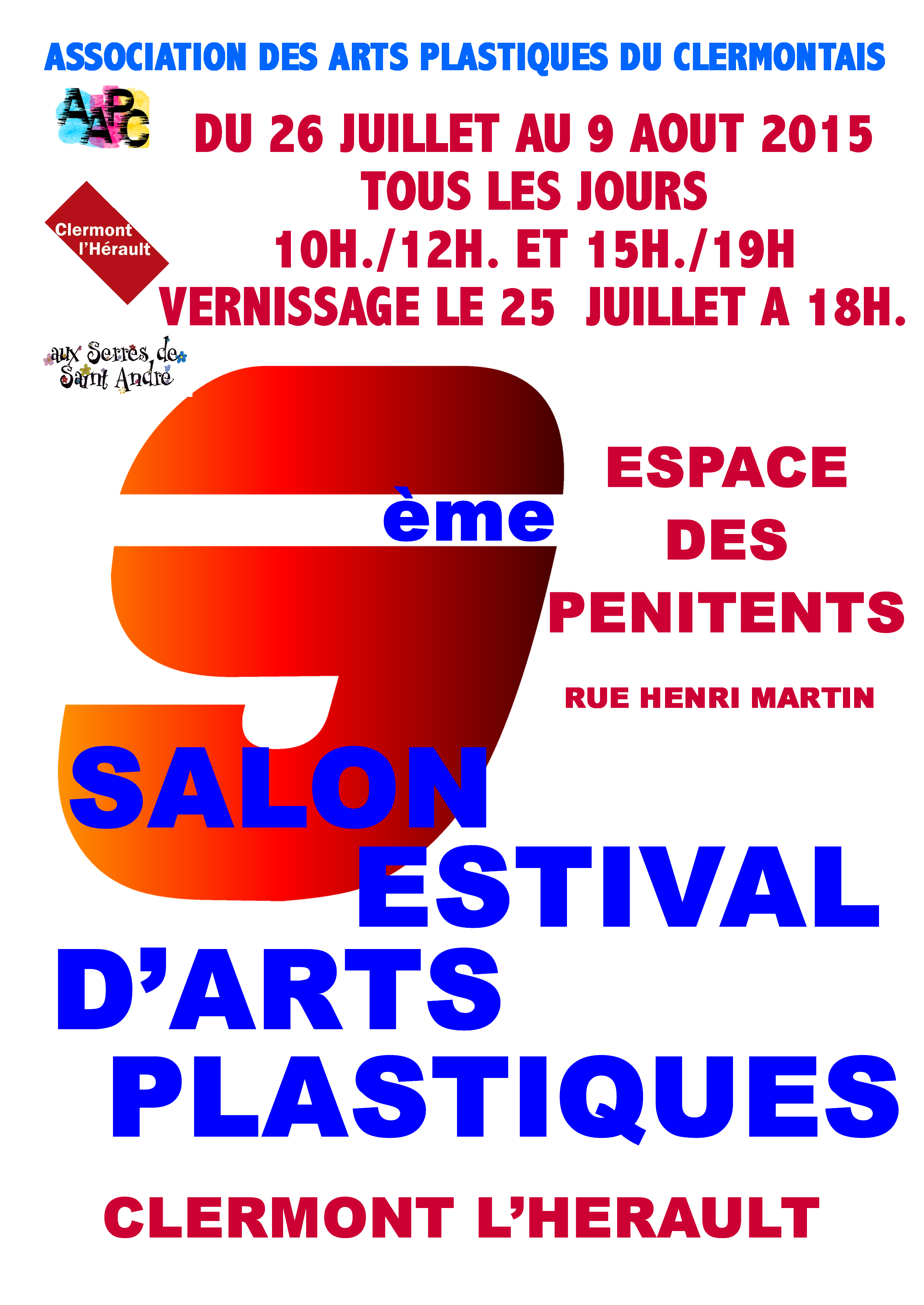 9° Salon des Arts plastiques de Clermont-l'Hérault