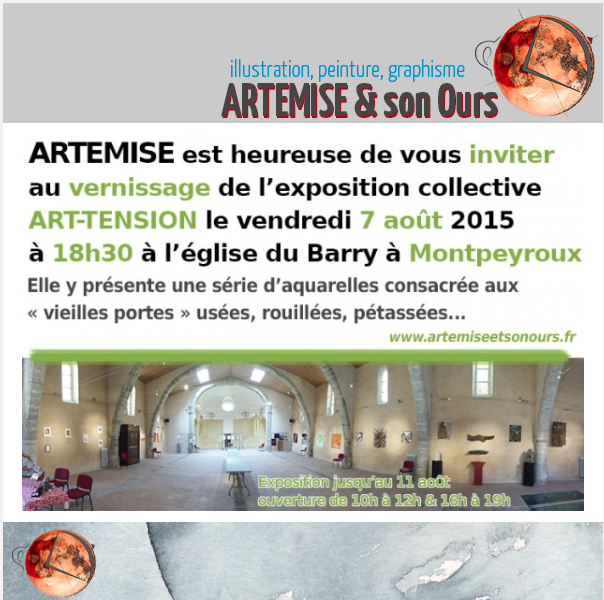 ARTEMISE expose à Montpeyroux