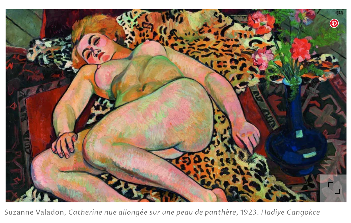 Suzanne Valadon - un regard féminin - Centre Pompidou - Paris.